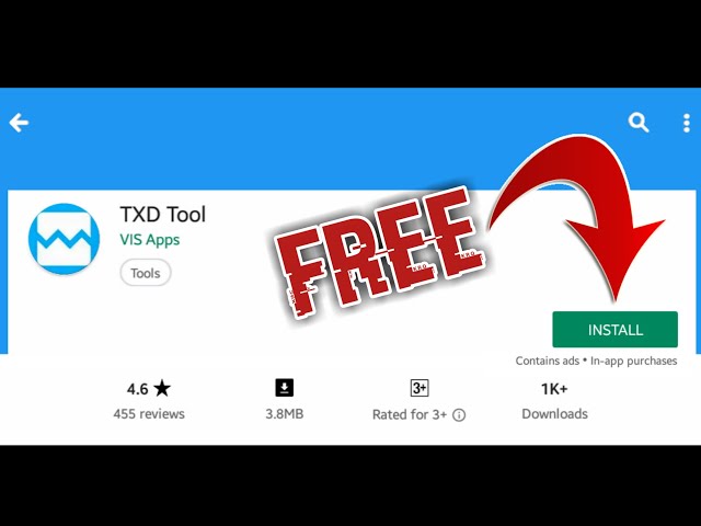 txd tool by vis apps apk zippyshare